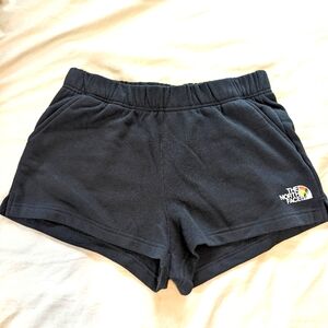 The North Face Women's Half Dome Logo Shorts Black Large